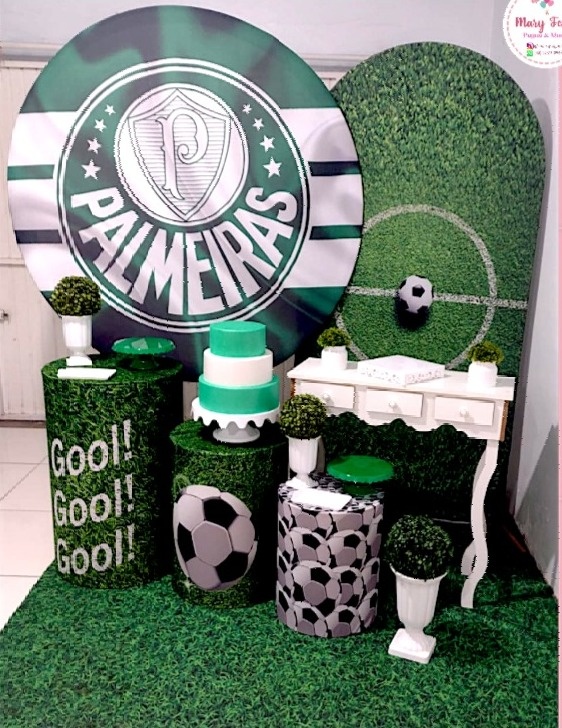 Kit 1 - Palmeiras  - CATÁLOGO MARY FESTAS PEGUE E MONTE