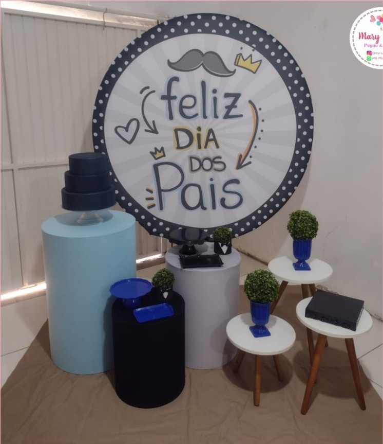 Kit 2 - Feliz Dia dos Pais - CATÁLOGO MARY FESTAS PEGUE E MONTE