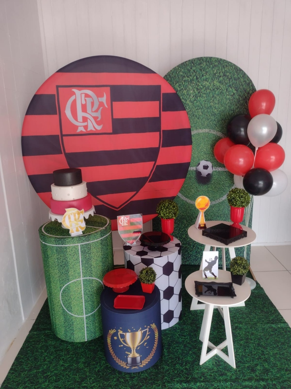 Kit 1 - Flamengo  - CATÁLOGO MARY FESTAS PEGUE E MONTE