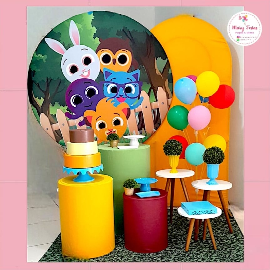 Kit 1 - Bolo Fofo Menino - CATÁLOGO MARY FESTAS PEGUE E MONTE