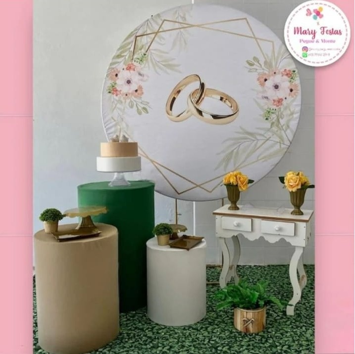 Kit 2 Aliança - Modelo 1 - CATÁLOGO MARY FESTAS PEGUE E MONTE