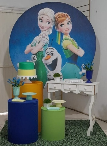 Kit 2 - Frozen - CATÁLOGO MARY FESTAS PEGUE E MONTE
