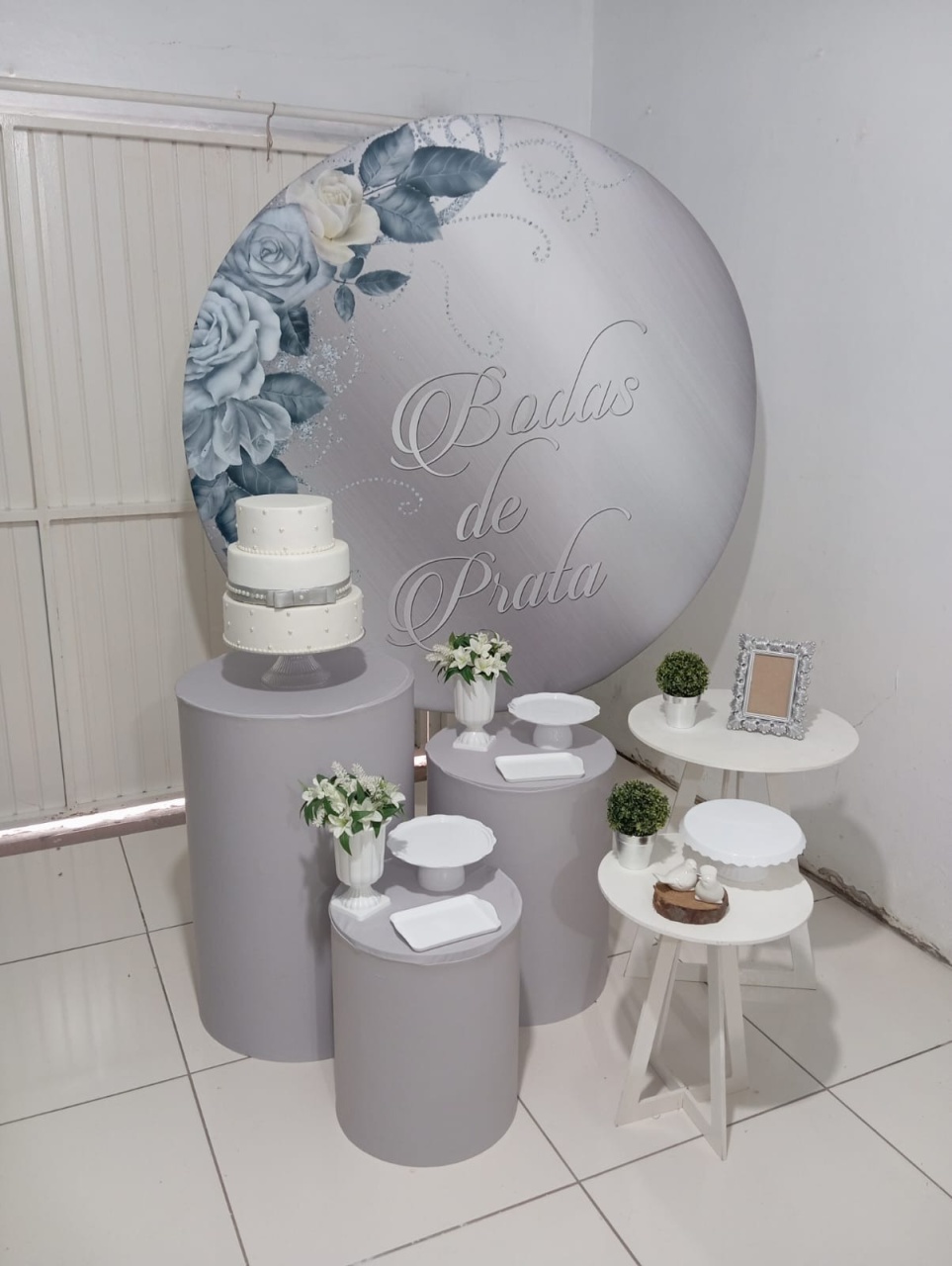 Kit 2 - Bodas de Prata  - CATÁLOGO MARY FESTAS PEGUE E MONTE