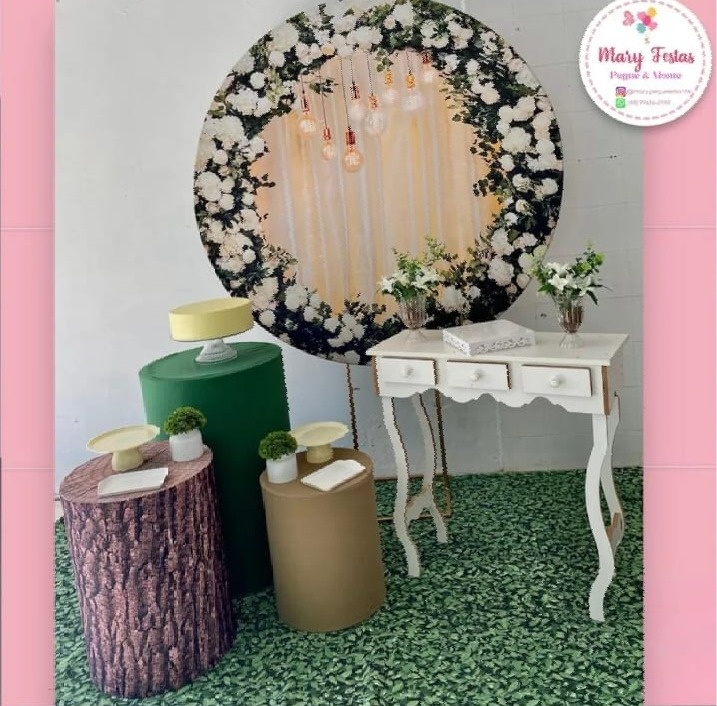 Kit 2 - Flores Com Luzes - CATÁLOGO MARY FESTAS PEGUE E MONTE