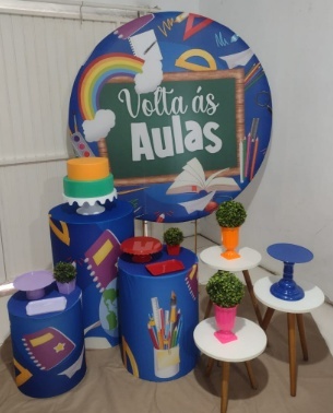 Kit 2 - Voltas Aulas  - CATÁLOGO MARY FESTAS PEGUE E MONTE