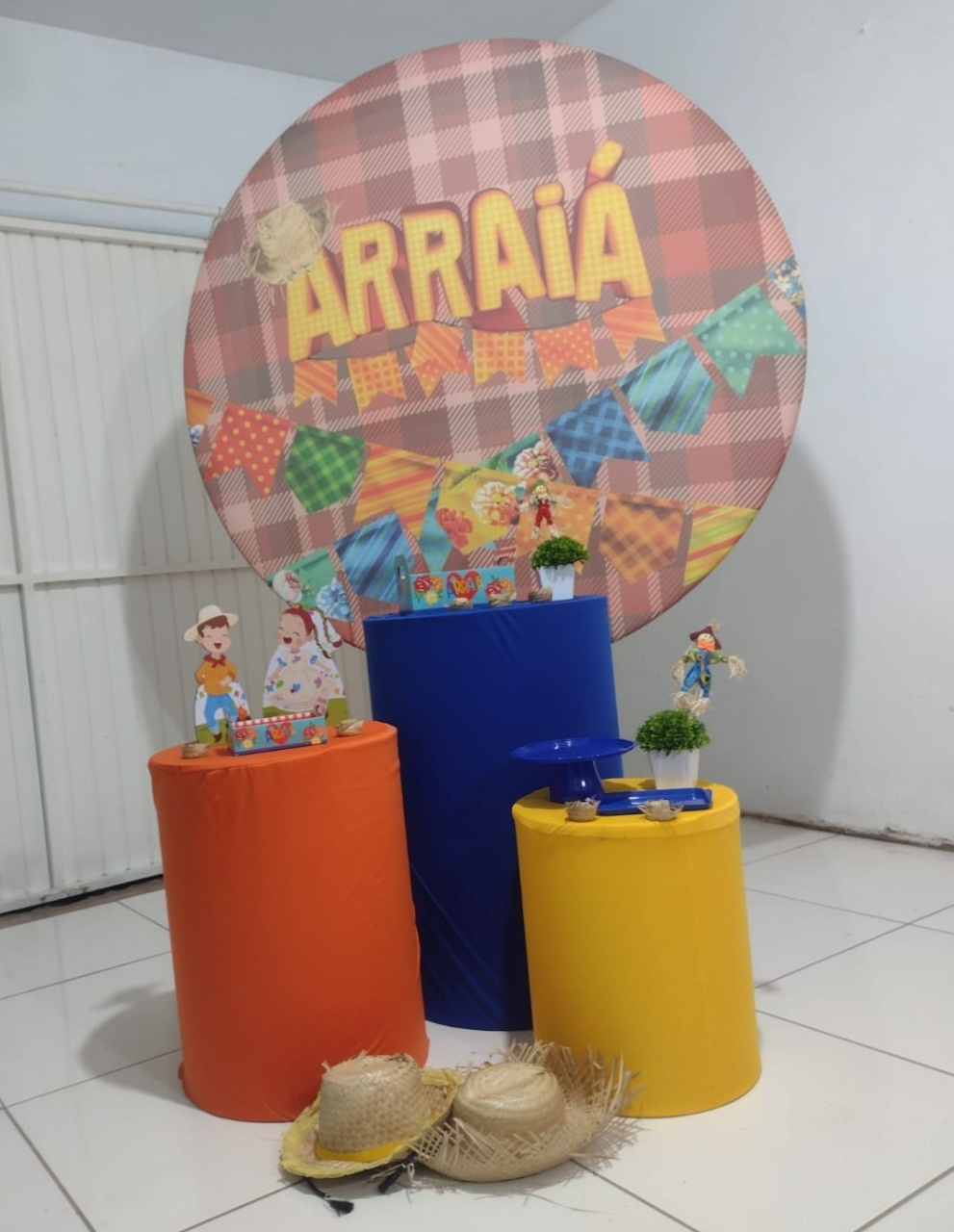 Kit 1 Arraia Xadres - CATÁLOGO MARY FESTAS PEGUE E MONTE