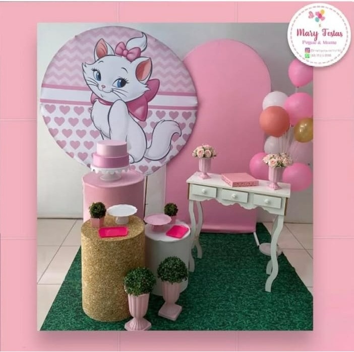 Kit 1 -  A Gata Marie  - CATÁLOGO MARY FESTAS PEGUE E MONTE