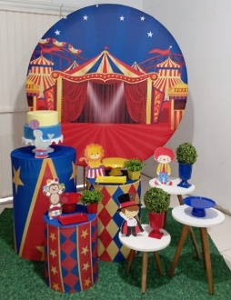 Kit 2 - Circo - CATÁLOGO MARY FESTAS PEGUE E MONTE