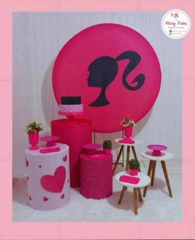 Kit 2 - Barbie Modelo 2  - CATÁLOGO MARY FESTAS PEGUE E MONTE