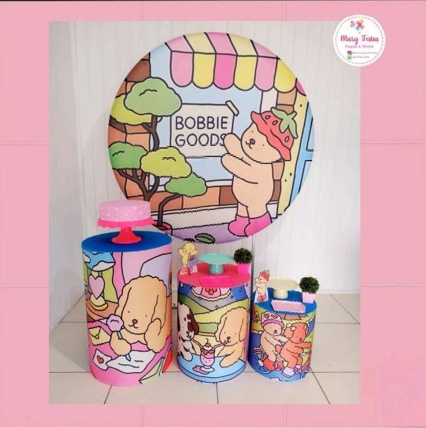 Kit 3 - Bob Goods Menina  - CATÁLOGO MARY FESTAS PEGUE E MONTE