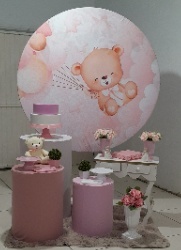Kit 2 - Ursa Fofinha  - CATÁLOGO MARY FESTAS PEGUE E MONTE
