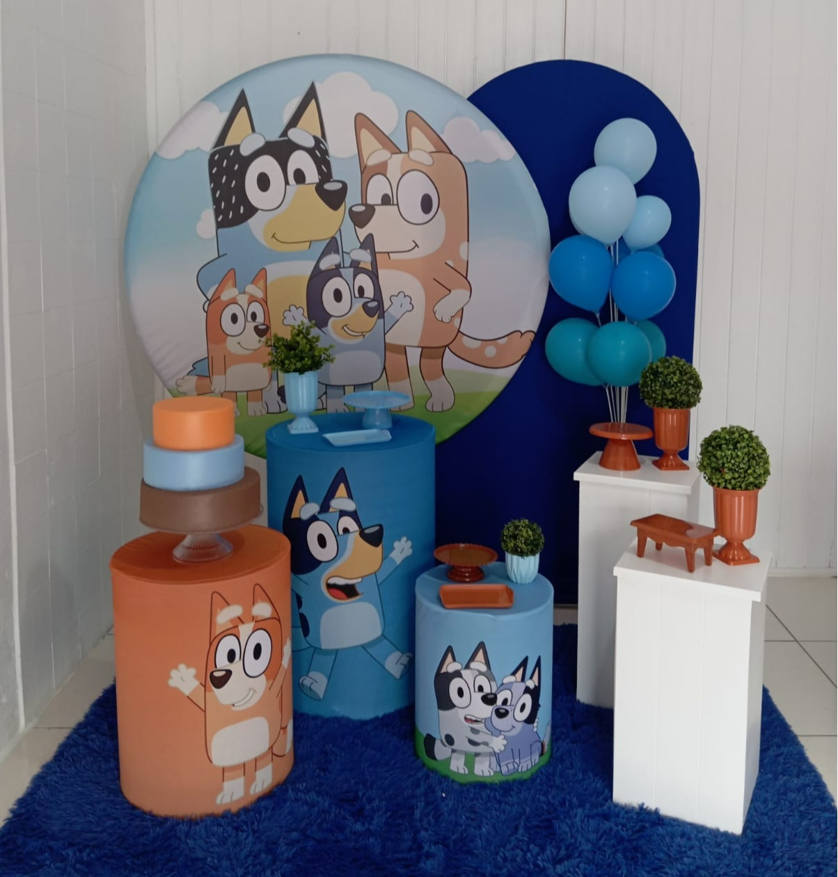 Kit 1 - Bluey - CATÁLOGO MARY FESTAS PEGUE E MONTE