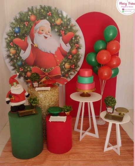 Kit 1 - Natal  - CATÁLOGO MARY FESTAS PEGUE E MONTE