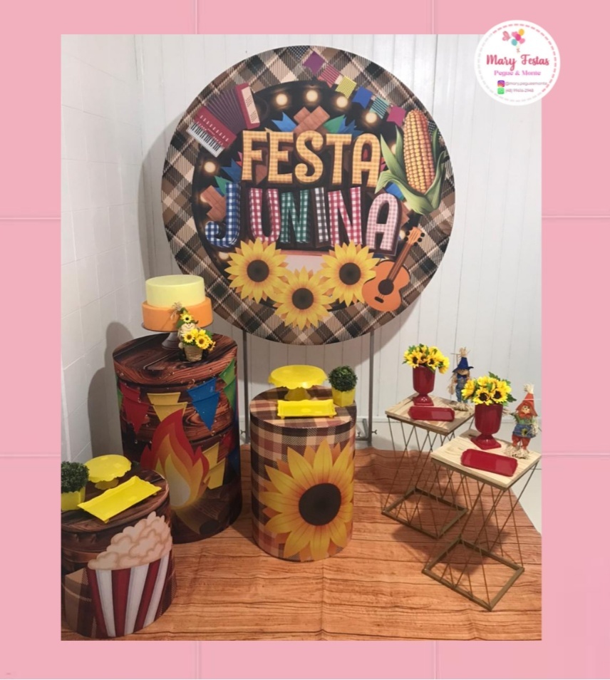 Kit 2 - Festa Junina - CATÁLOGO MARY FESTAS PEGUE E MONTE