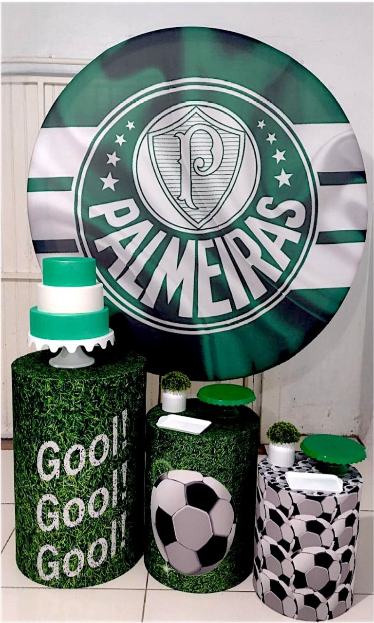 Kit 3 - Palmeiras - CATÁLOGO MARY FESTAS PEGUE E MONTE