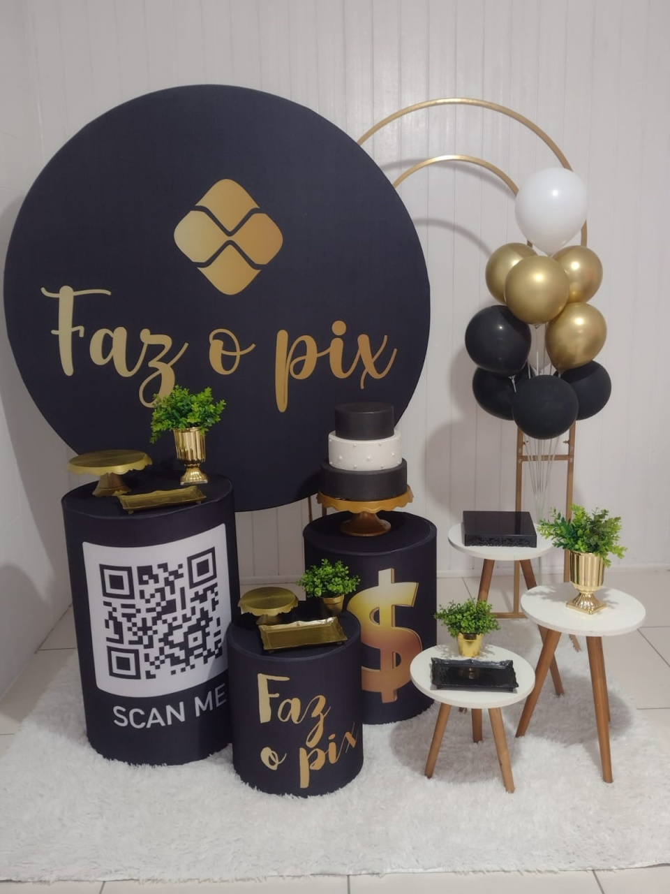 Kit 1 - Faz O Pix  - CATÁLOGO MARY FESTAS PEGUE E MONTE