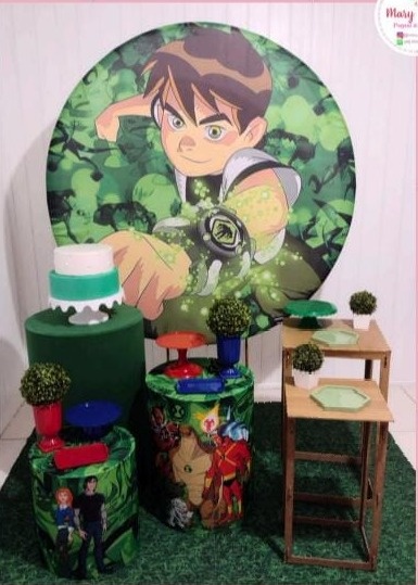 Kit 2 - Ben 10 - CATÁLOGO MARY FESTAS PEGUE E MONTE