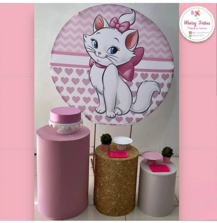 Kit 3 - Gatinha Marie - CATÁLOGO MARY FESTAS PEGUE E MONTE