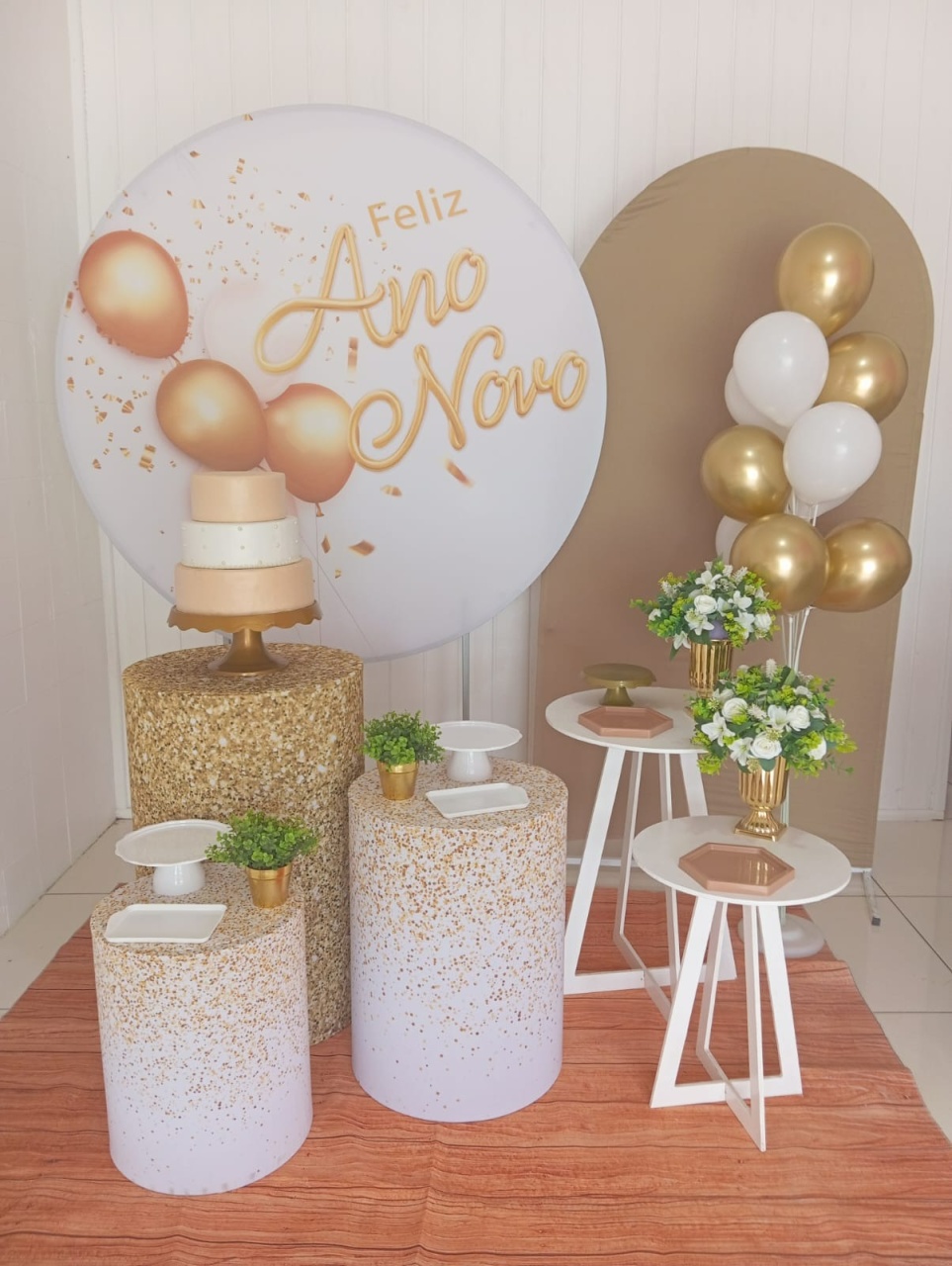 Kit 1 - Feliz Ano Novo  - CATÁLOGO MARY FESTAS PEGUE E MONTE