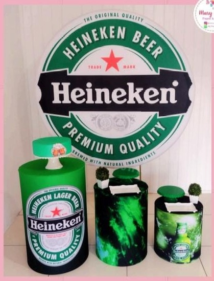 Kit 3 -  Heineken - CATÁLOGO MARY FESTAS PEGUE E MONTE