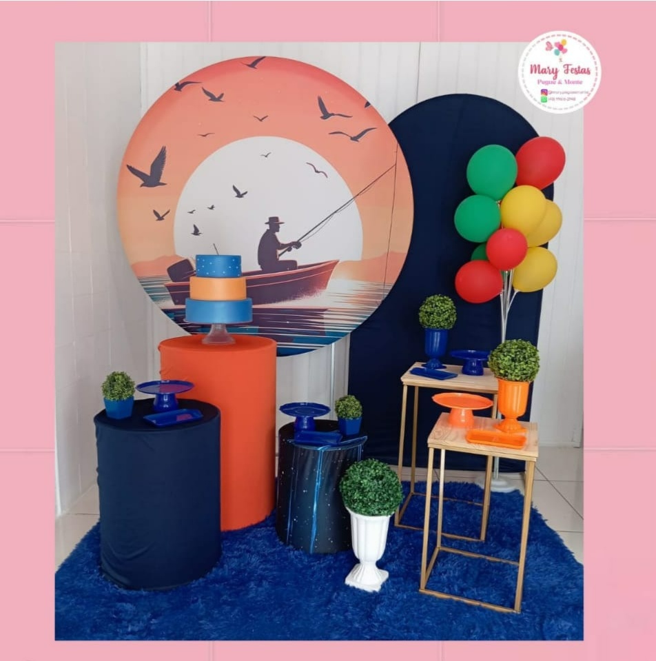 Kit 1 - Pescaria  - CATÁLOGO MARY FESTAS PEGUE E MONTE