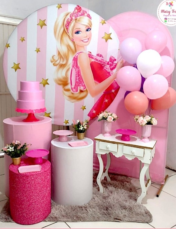Kit  1 - Barbie Modelo 1 - CATÁLOGO MARY FESTAS PEGUE E MONTE