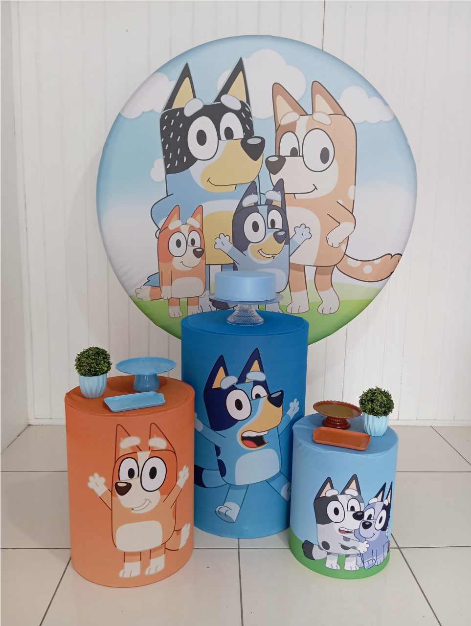 Kit 3 - Blue - CATÁLOGO MARY FESTAS PEGUE E MONTE