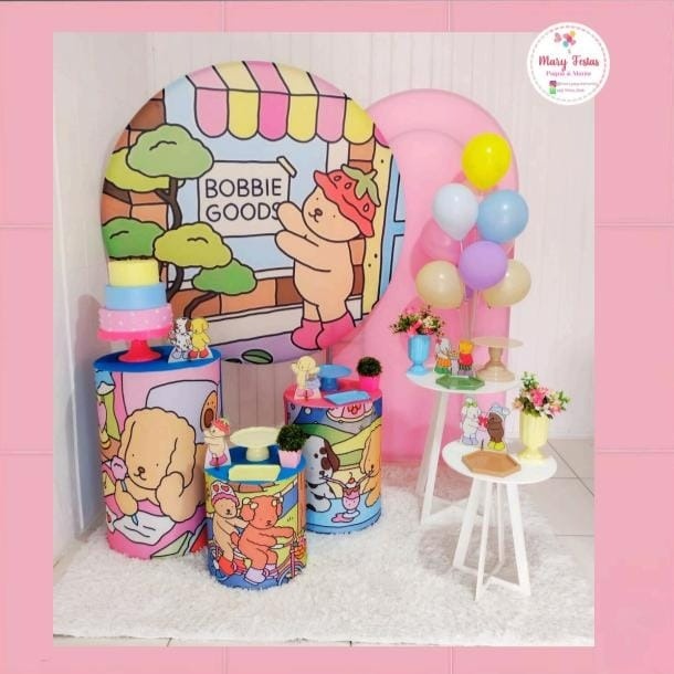 Kit 1 Bob Goods Menina - CATÁLOGO MARY FESTAS PEGUE E MONTE