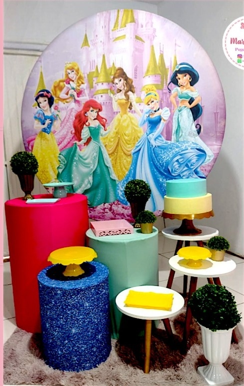Kit 2 - Princesas - CATÁLOGO MARY FESTAS PEGUE E MONTE