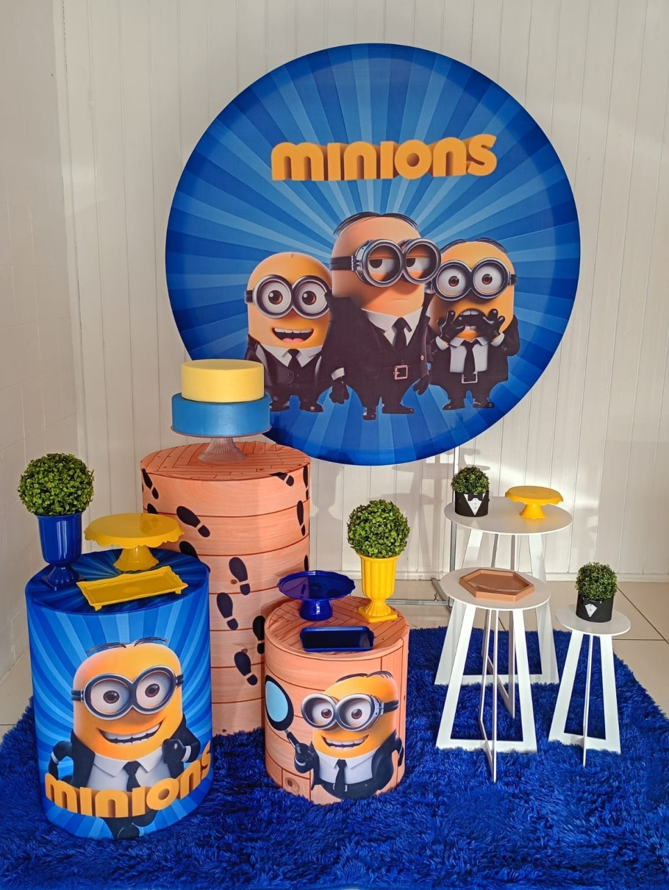 Kit 2 - Minions - CATÁLOGO MARY FESTAS PEGUE E MONTE