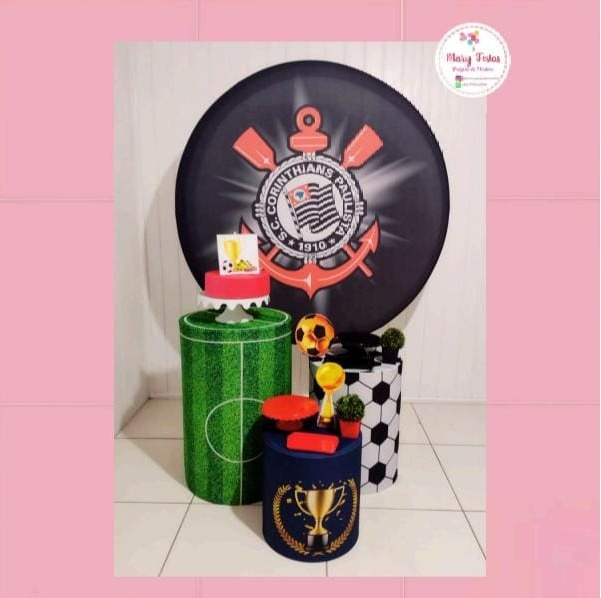 Kit 3 - Corinthians  - CATÁLOGO MARY FESTAS PEGUE E MONTE