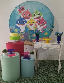 Kit 2 - Baby Shark - CATÁLOGO MARY FESTAS PEGUE E MONTE
