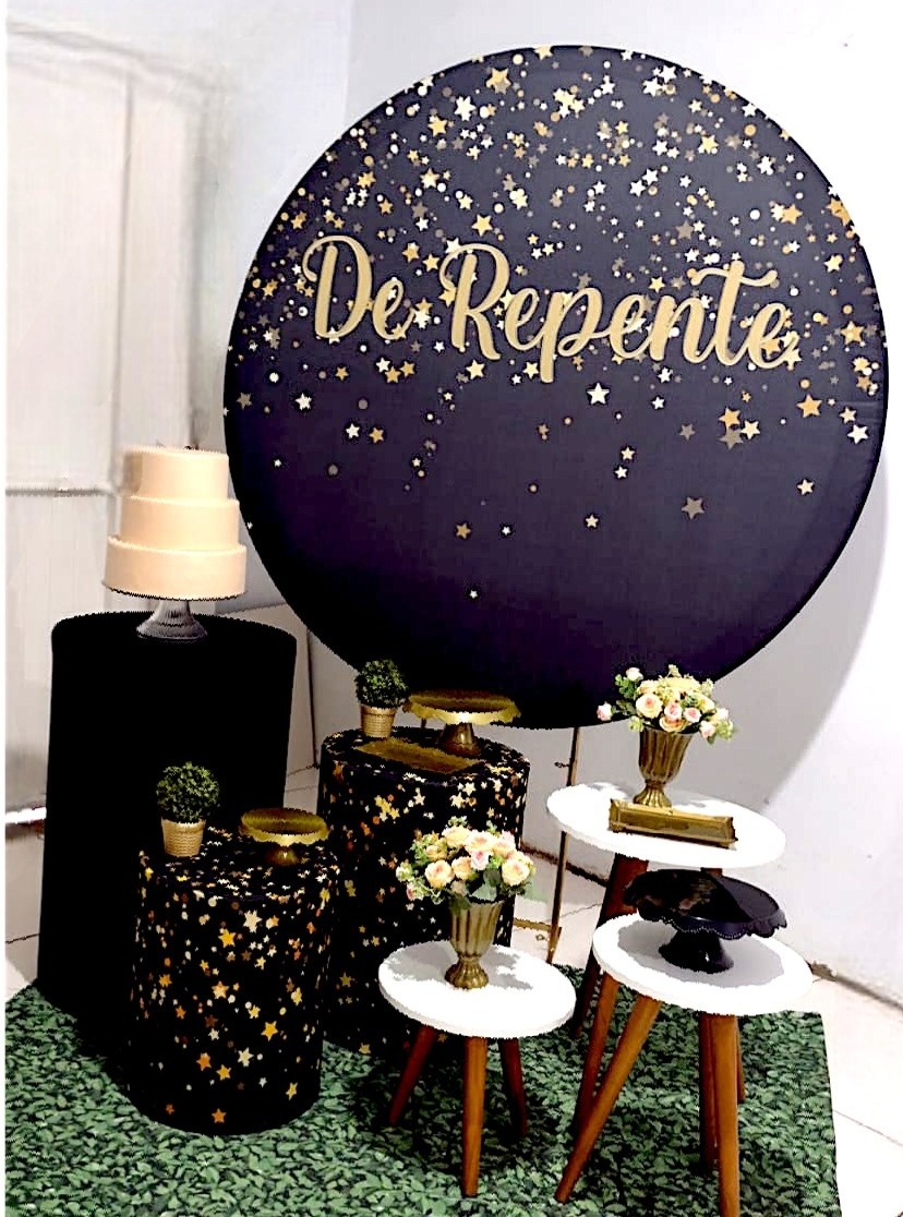 Kit 2 - Derepente Preto - CATÁLOGO MARY FESTAS PEGUE E MONTE