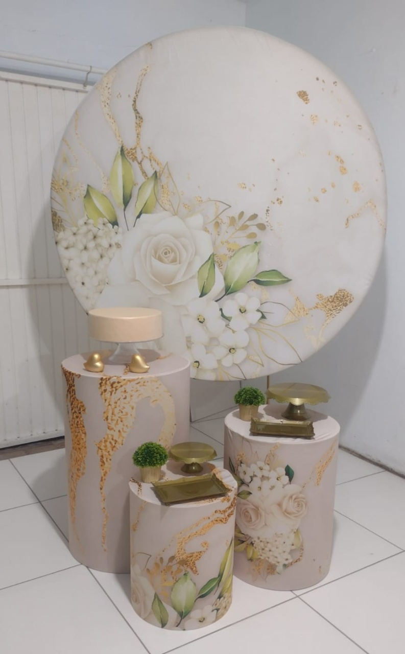 Kit 3 - Champanhe Com Rosas - CATÁLOGO MARY FESTAS PEGUE E MONTE