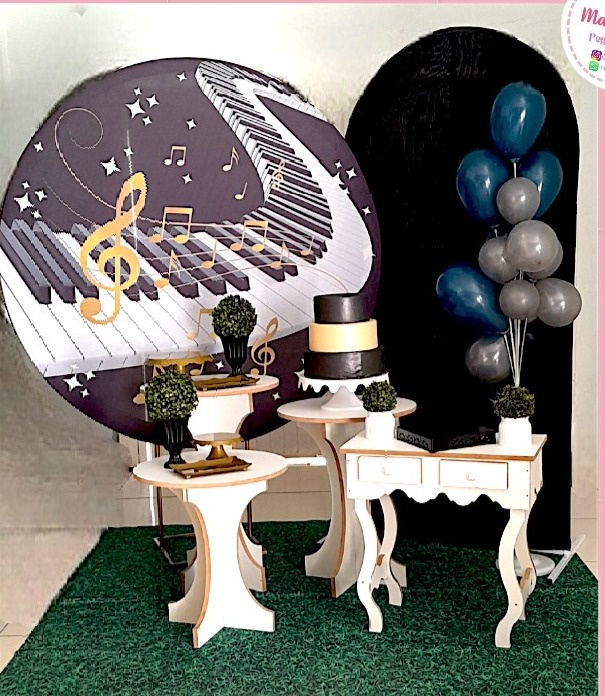 Kit 1 - Música  - CATÁLOGO MARY FESTAS PEGUE E MONTE