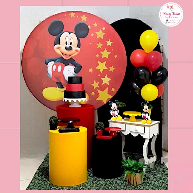 Kit 1 - Mickey  - CATÁLOGO MARY FESTAS PEGUE E MONTE