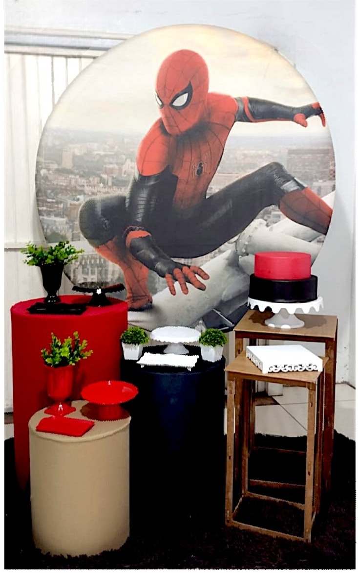 Kit 2 - Homem Aranha Modelo 2 - CATÁLOGO MARY FESTAS PEGUE E MONTE