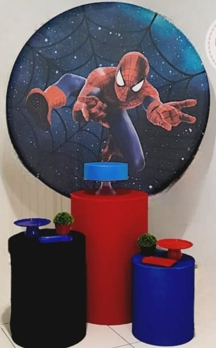 Kit 3 - Homem Aranha 1 - CATÁLOGO MARY FESTAS PEGUE E MONTE