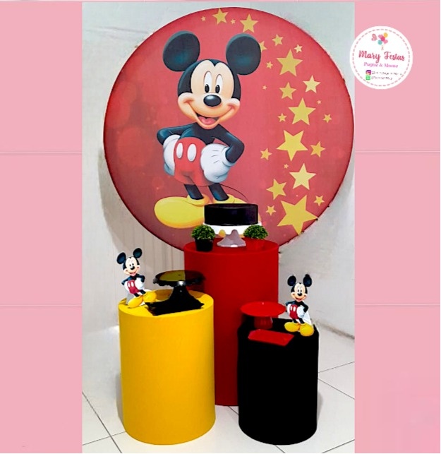 Kit 3- Mickey - CATÁLOGO MARY FESTAS PEGUE E MONTE