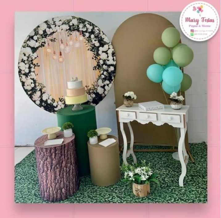 Kit 1 - Flores Com Luzes  - CATÁLOGO MARY FESTAS PEGUE E MONTE