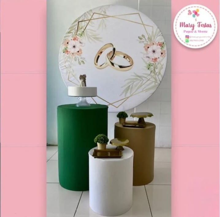 Kit 3 - Aliança - Modelo 1 - CATÁLOGO MARY FESTAS PEGUE E MONTE