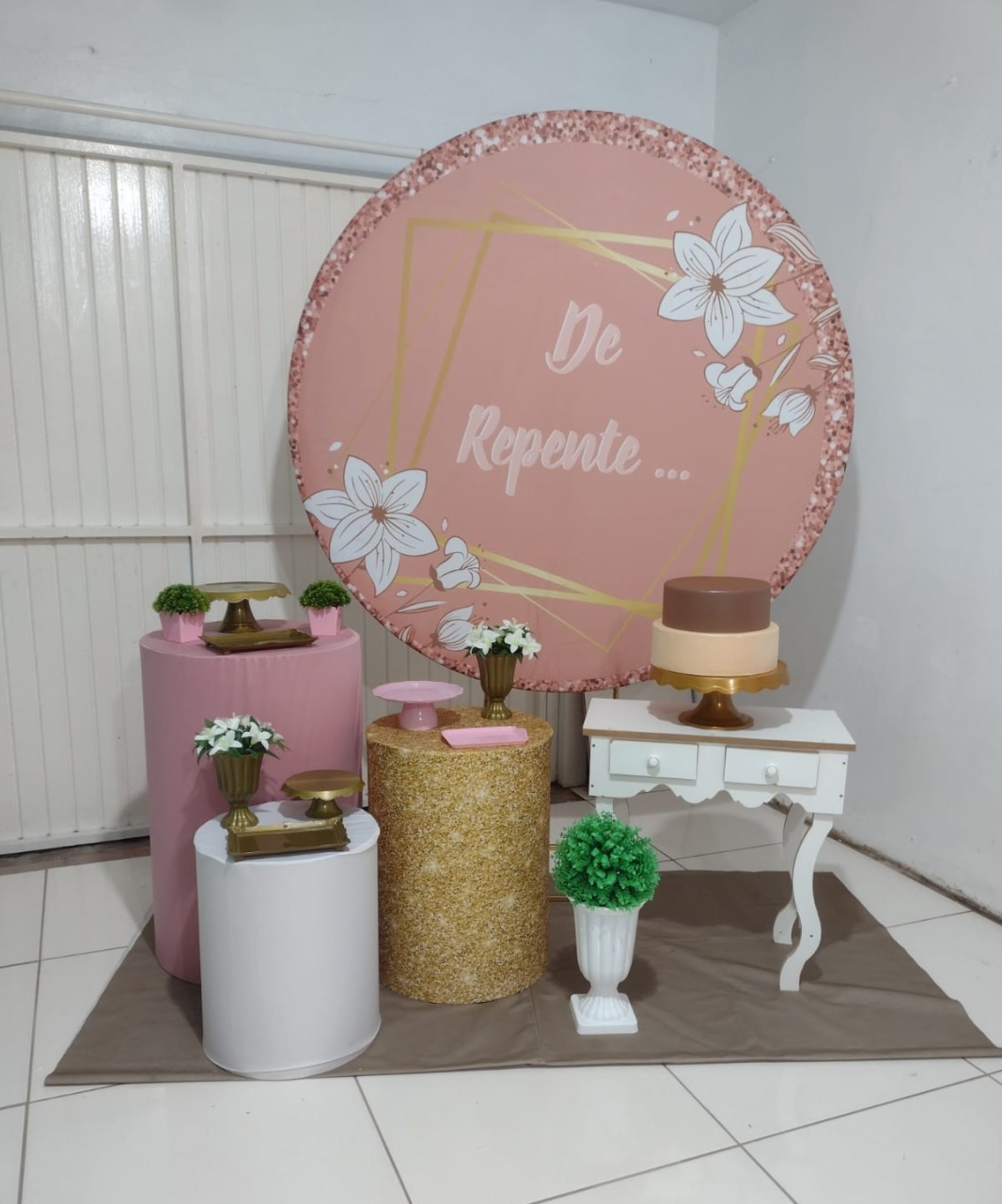 Kit 2 - Derepente Rose - CATÁLOGO MARY FESTAS PEGUE E MONTE