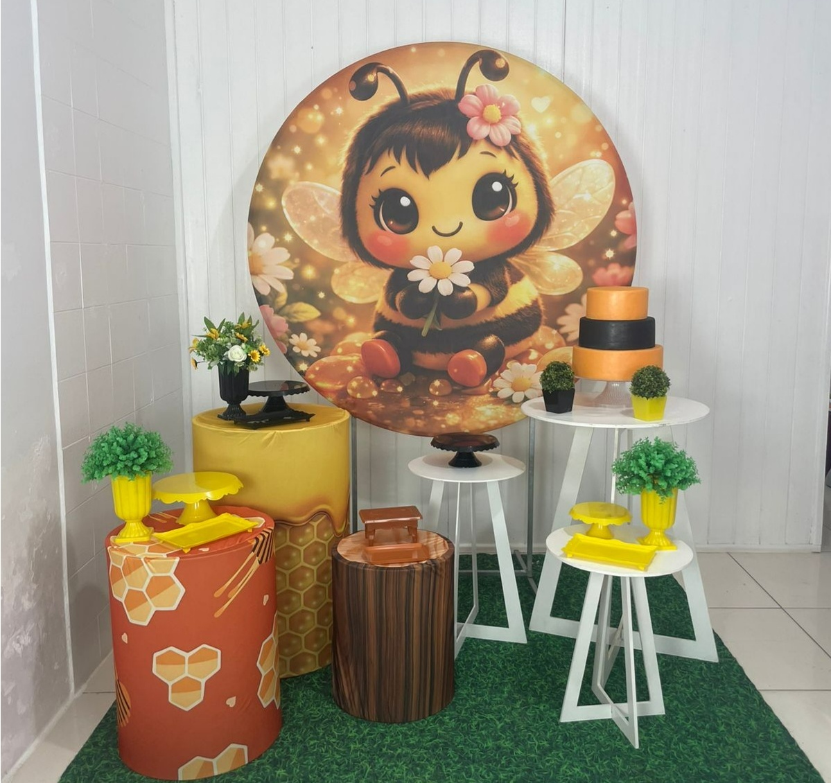 Kit 2 - Abelhinha - CATÁLOGO MARY FESTAS PEGUE E MONTE