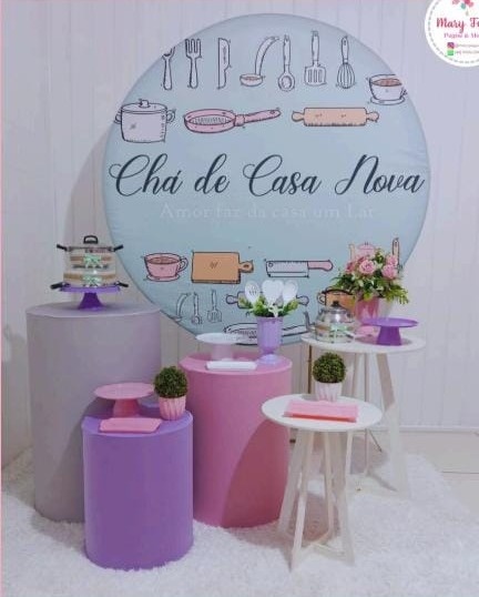 Kit 2 - Chá de Casa Nova  - CATÁLOGO MARY FESTAS PEGUE E MONTE