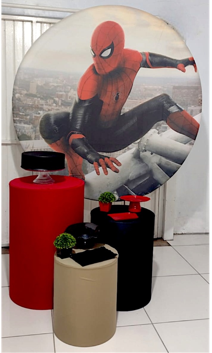 Kit 3 - Homem Aranha 2 - CATÁLOGO MARY FESTAS PEGUE E MONTE
