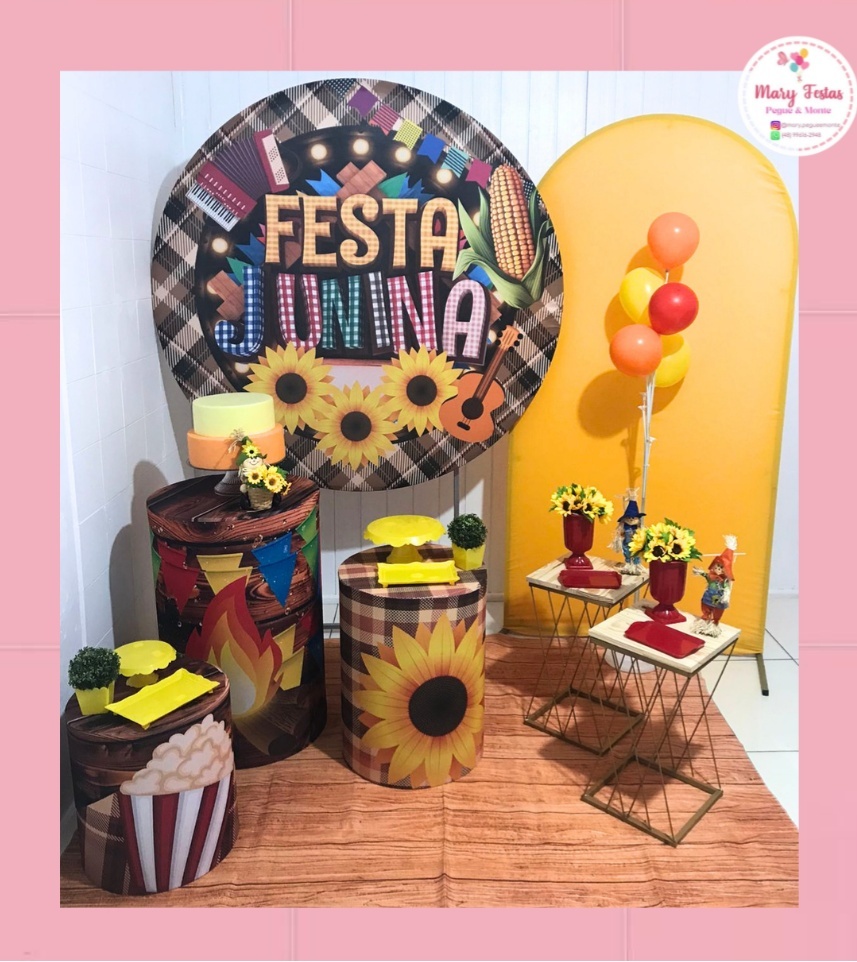 Kit 1 - Festa Junina - CATÁLOGO MARY FESTAS PEGUE E MONTE