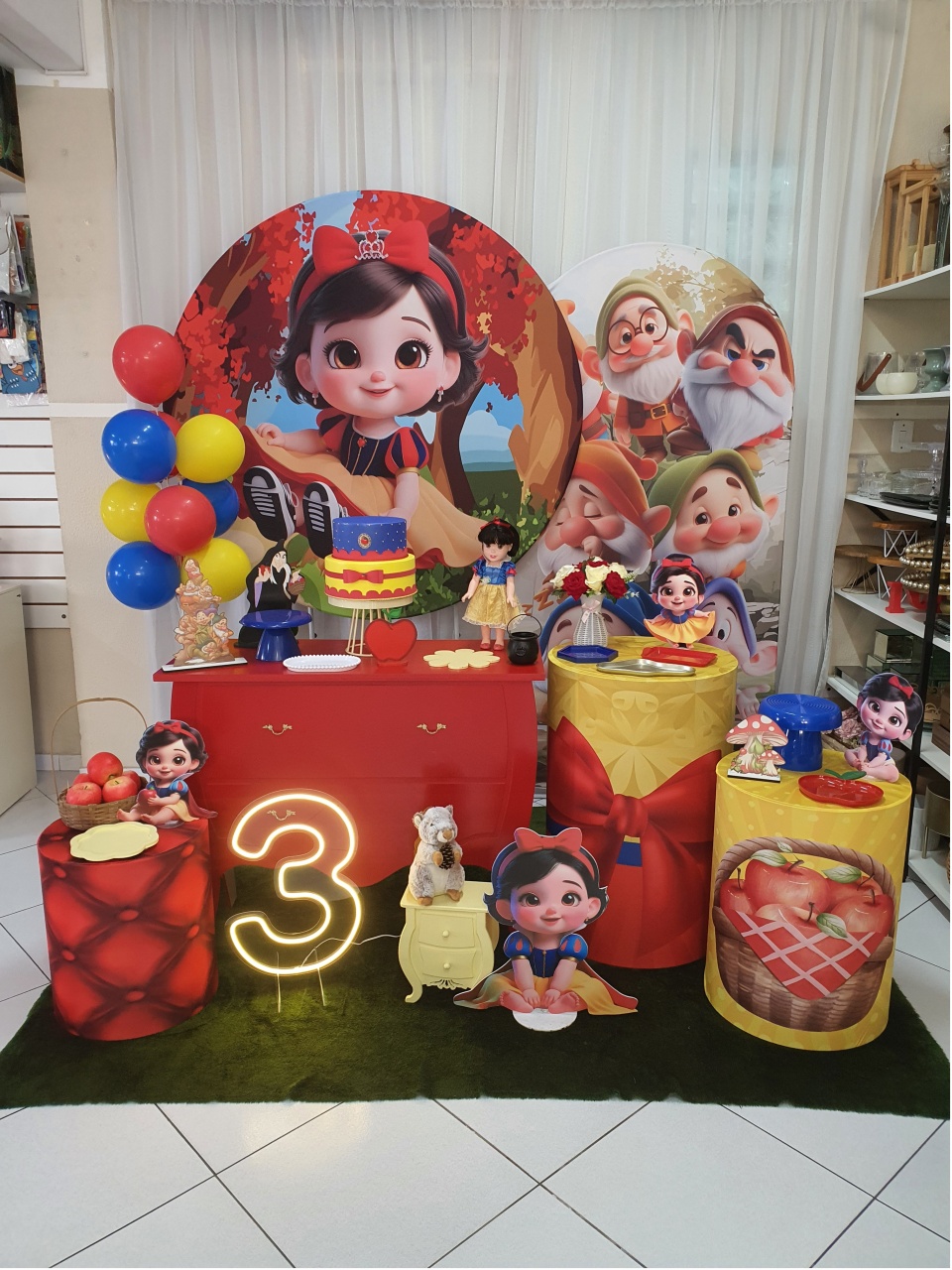 Branca de Neve Baby 3 - MultiBomFestas