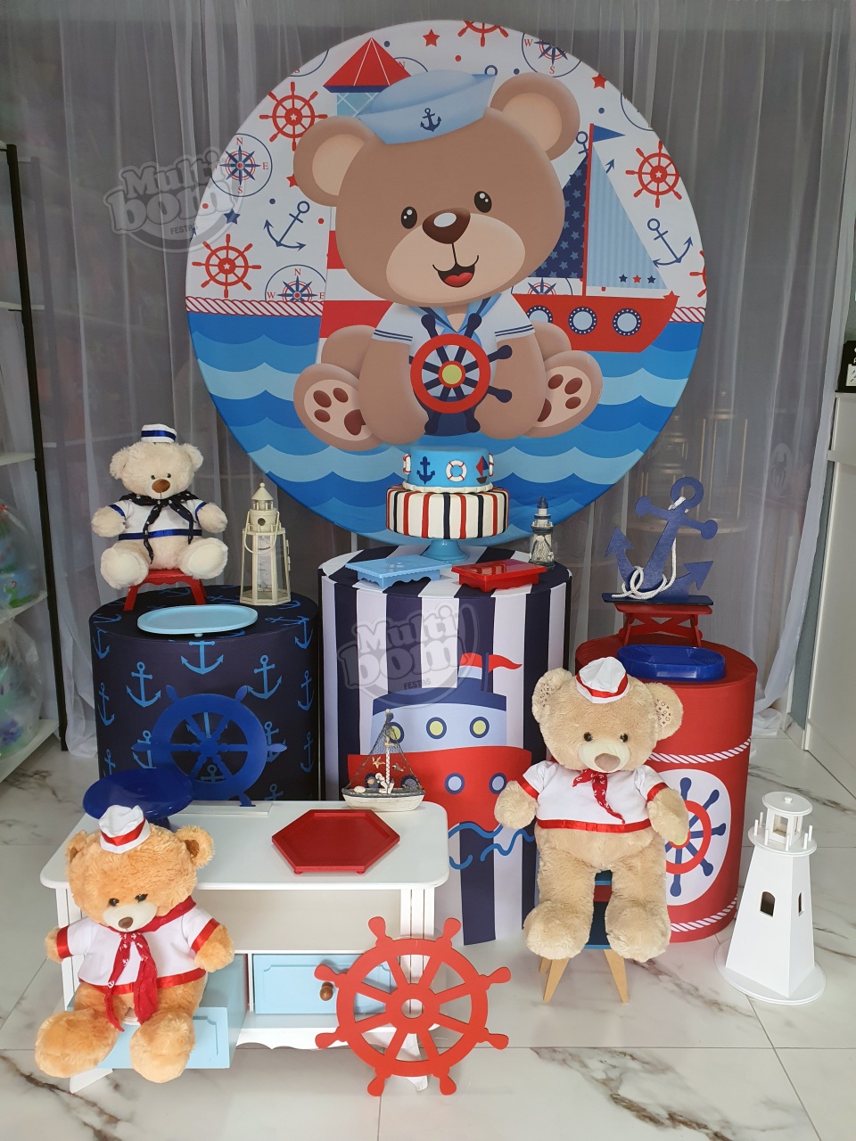 Urso Marinheiro 1 - MultiBomFestas