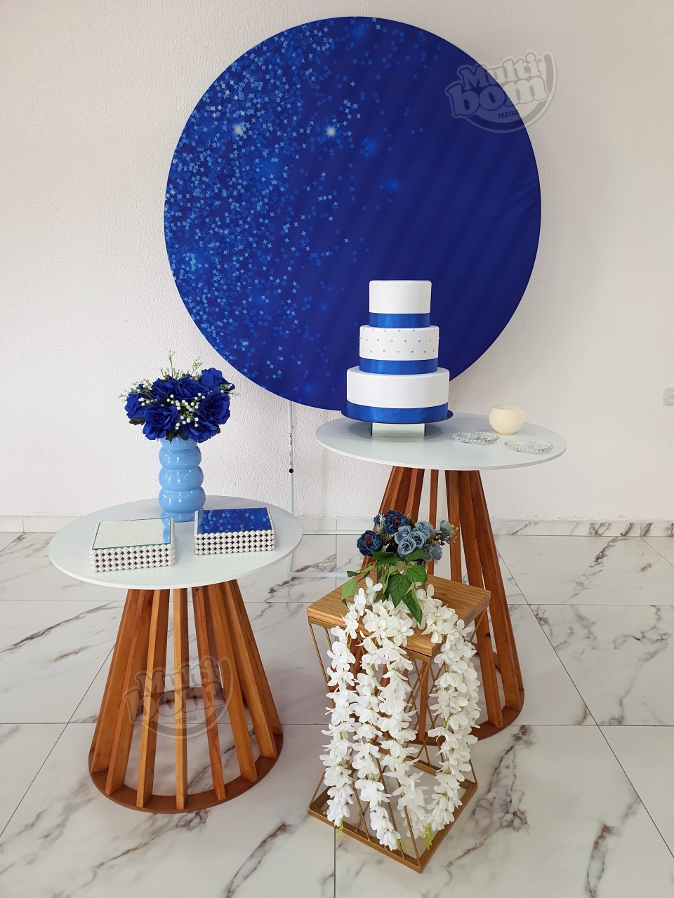 15 Anos Glitter Azul 2 - MultiBomFestas