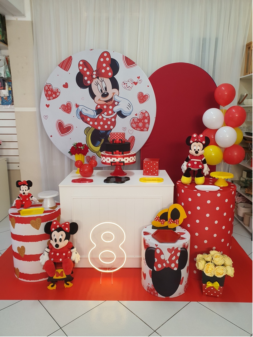 Minnie Vermelha 3 - MultiBomFestas